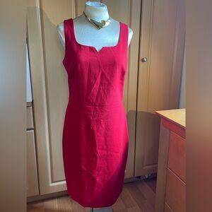 The Limited Bold Red Midi Dress